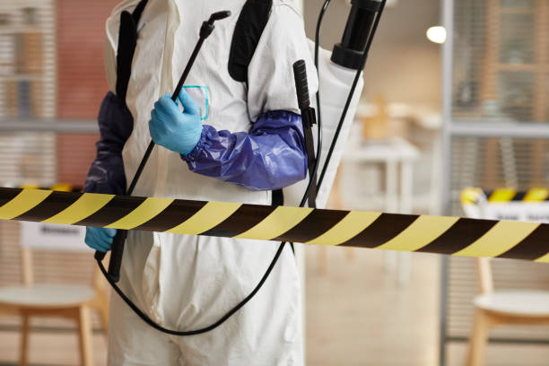 Professional Blood Cleanup technician working in Newton, NH